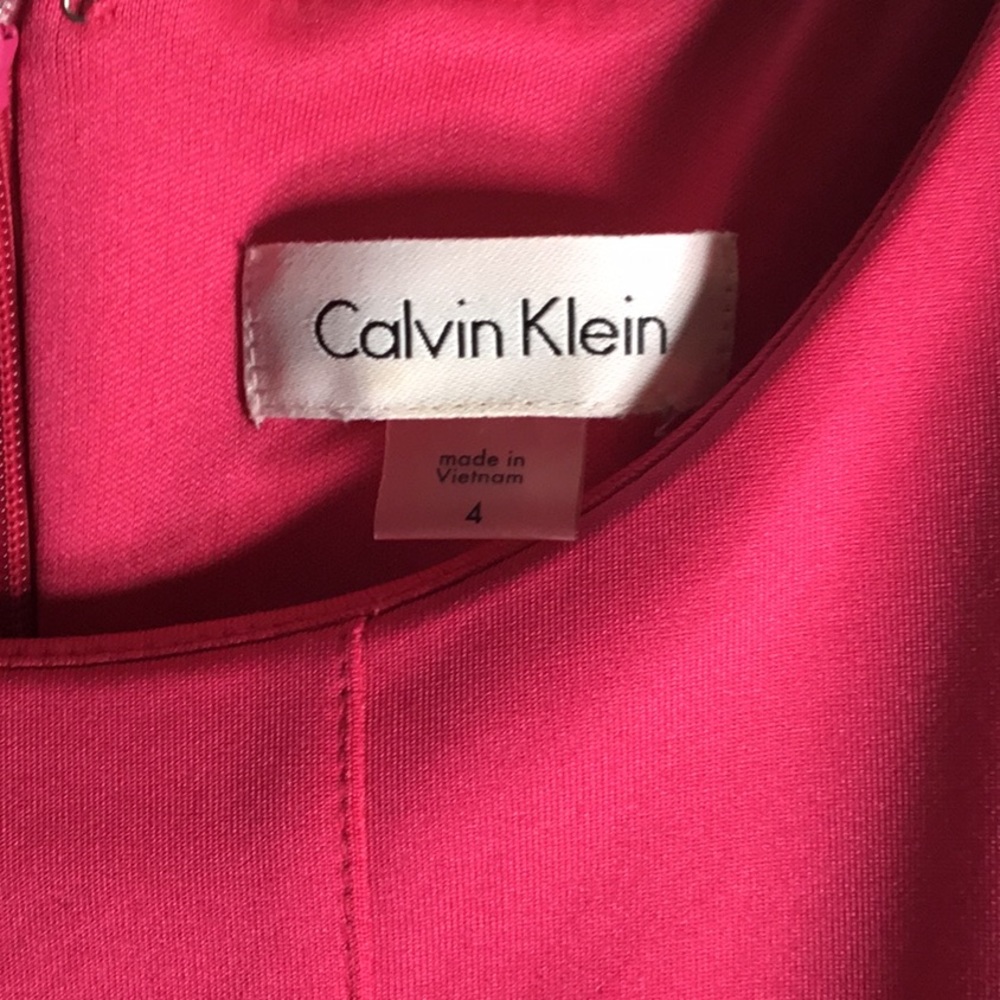 Calvin Klein A-lined paneled dress - Picture 6 of 7